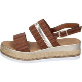 Sara  sandals synthetic leather  women's Sandals in Brown
