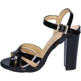 Olga Rubini  sandals patent leather BS115  women's Sandals in Black