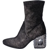 Elena Iachi  ankle boots textile  women's Low Ankle Boots in Black