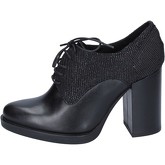 Lea Foscati  ankle boots leather  women's Low Ankle Boots in Black