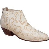 Moma  ankle boots leather BY950  women's Low Boots in Beige