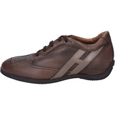 Hogan  Sneakers Leather  women's Shoes (Trainers) in Brown