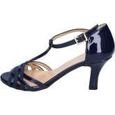 Olga Rubini  sandals patent leather suede BS158  women's Sandals in Blue