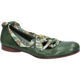 Moma  ballet flats leather AB383  women's Shoes (Pumps / Ballerinas) in Green