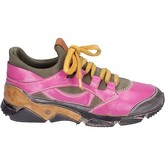 Moma  sneakers leather textile  women's Shoes (Trainers) in Pink