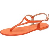 Eddy Daniele  sandals suede aw294  women's Sandals in Orange
