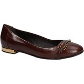 Fabi  ballet flats leather AE762  women's Shoes (Pumps / Ballerinas) in Brown