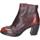 Moma  ankle boots leather  women's Low Ankle Boots in Orange