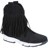 Olga Rubini  ankle boots suede BX784  women's Mid Boots in Black