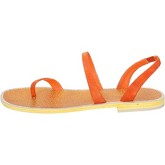 Eddy Daniele  sandals suede swarovski ax910  women's Sandals in Orange