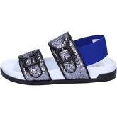 Jeannot  sandals glitter textile BT512  women's Sandals in Silver
