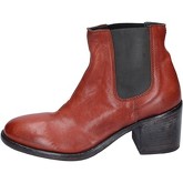 Moma  ankle boots leather  women's Low Ankle Boots in Brown
