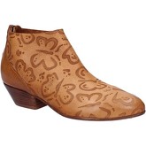 Moma  ankle boots leather AB350  women's Low Boots in Brown