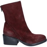 Moma  ankle boots burgundy suede BY934  women's Mid Boots in Red