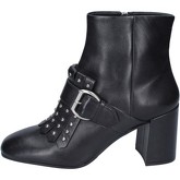 Elvio Zanon  ankle boots leather  women's Low Ankle Boots in Black