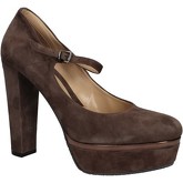 Albano  courts suede AE956  women's Court Shoes in Brown