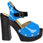 Suky Brand  sandals patent leather AB322  women's Sandals in Blue