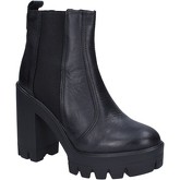 J. K. Acid  ankle boots leather BX751  women's Low Ankle Boots in Black