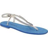 Eddy Daniele  sandals suede swarovski aw368  women's Sandals in Blue