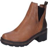 Francescomilano  ankle boots synthetic leather  women's Mid Boots in Brown