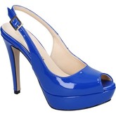 Olga Rubini  sandals patent leather BY295  women's Sandals in Blue