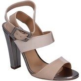 Sergio Rossi  sandals leather BZ16  women's Sandals in Beige