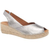 Toni Pons  Bernia Womens Wedge Heel Espadrilles Sandals  women's Espadrilles / Casual Shoes in Silver