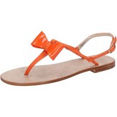 Eddy Daniele  sandals suede plastic aw215  women's Sandals in Orange