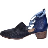 Moma  ankle boots leather  women's Low Ankle Boots in Blue