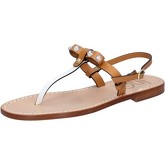 Eddy Daniele  sandals leather patent leather ax770  women's Sandals in Brown