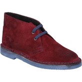 Kep's By Coraf  KEP'S desert boots ankle boots burgundy suede BX660  women's Mid Boots in Red