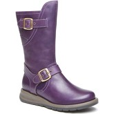 Woolovers  Nightjar Boots  women's Low Ankle Boots in Purple