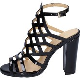 Olga Rubini  sandals patent leather BS162  women's Sandals in Black