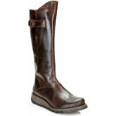 Fly London  Mol 2 Rug Womens Dark Brown Boots  women's High Boots in Brown