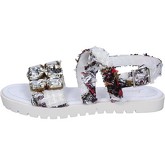 Ioannis  sandals textile strass BT873  women's Sandals in White