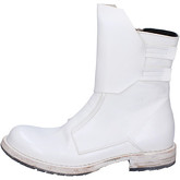 Moma  Ankle boots Leather  women's Low Ankle Boots in White