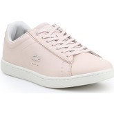 Lacoste  Carnaby Evo 417 1 SPW 7-34SPW001315J  women's Shoes (Trainers) in Pink