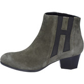Hogan  Ankle boots Suede  women's Low Ankle Boots in Green