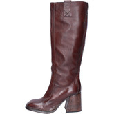 Moma  Boots Leather  women's High Boots in Brown