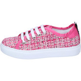 Pin Ko  Sneakers Textile Satin  women's Shoes (Trainers) in Pink