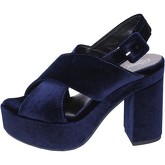 David Haron  sandals velvet  women's Sandals in Blue