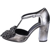 Elena Iachi  Courts Leather Strass  women's Court Shoes in Silver