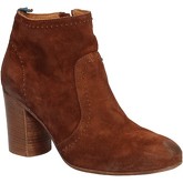 Moma  Ankle boots Suede  women's Low Boots in Brown