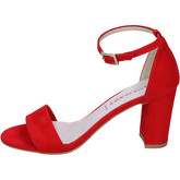 Olga Rubini  Sandals Synthetic suede  women's Sandals in Red