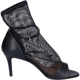 Stephen Good  Sandals Leather Textile  women's Sandals in Black