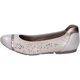 Hogan  Ballet flats Leather Patent leather  women's Shoes (Pumps / Ballerinas) in Beige