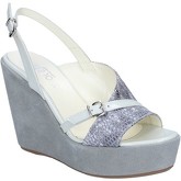 Tres Jolie  sandals patent leather suede BY406  women's Sandals in Grey