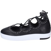 Crime London  Ballet flats Leather Studs  women's Shoes (Pumps / Ballerinas) in Black