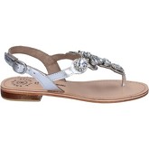 Adriana Del Nista  Sandals Leather  women's Sandals in Silver
