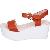 Solo Soprani  sandals synthetic leather  women's Sandals in Orange